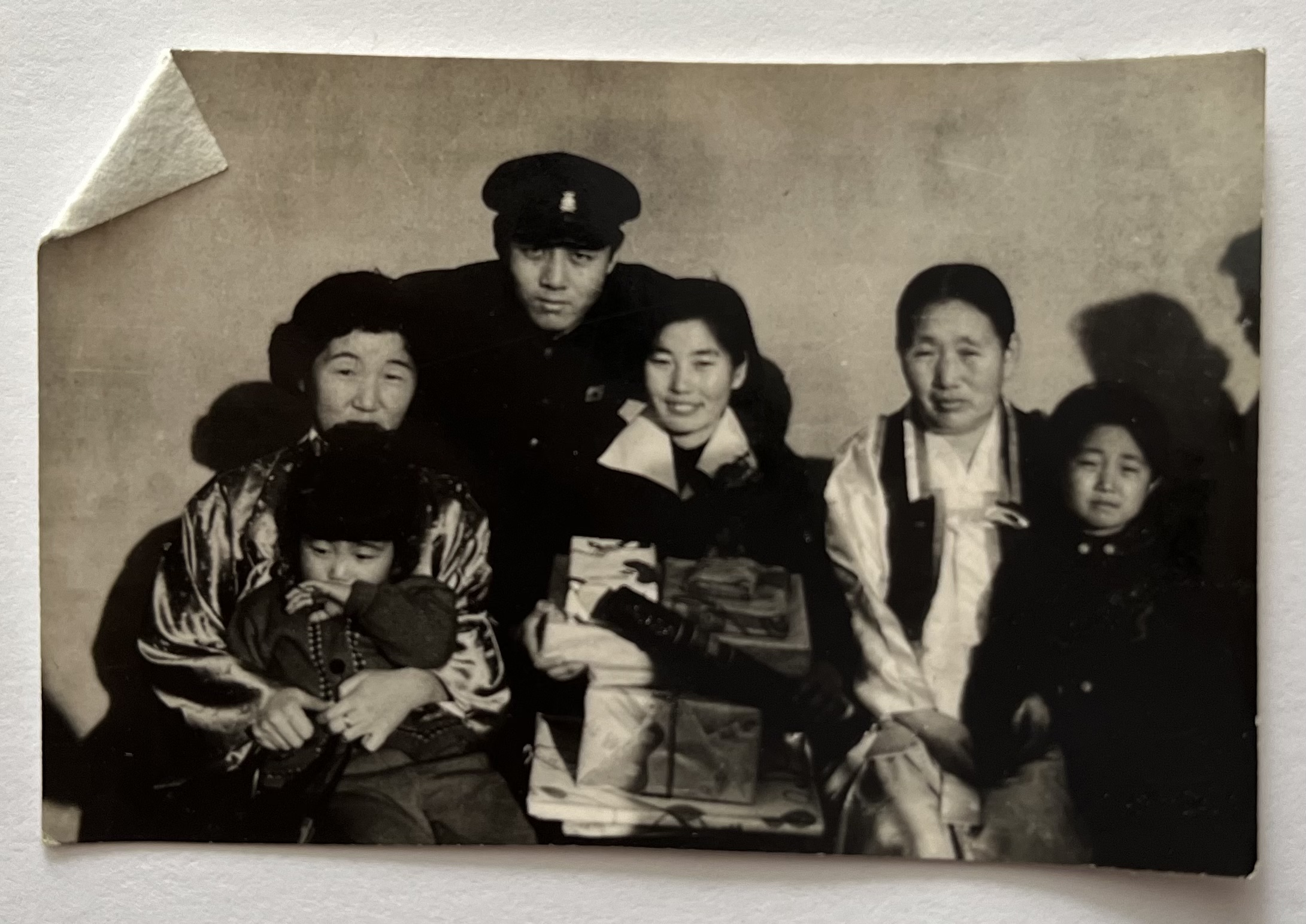 The founder's grandmother with family